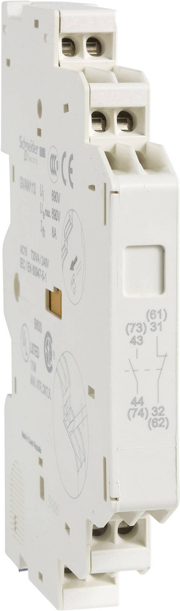 Schneider Electric GVAN203 GVAN203 pomocný spínač 1 ks
