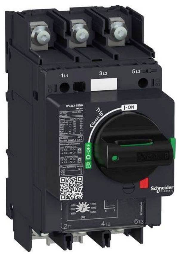 Schneider Electric  GV4L03N6  GV4L03N6  ochranný spínač motoru          1 ks