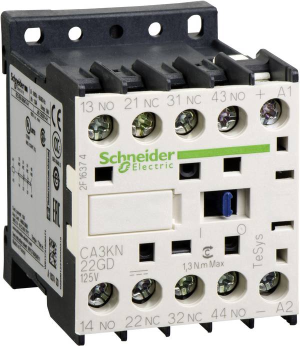Schneider Electric CA3KN22GD pomocný stykač Single 1 ks