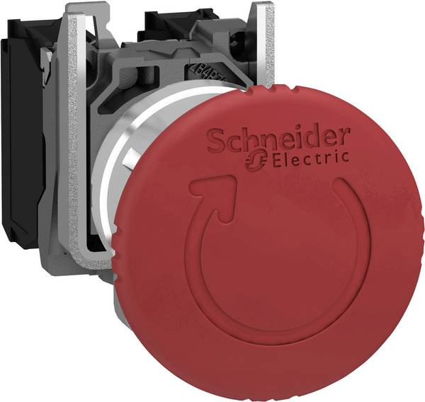 Schneider Electric XB4BS8442, XB4BS8442 nouzový vypínač, 1 rozpínací kontakt, 1 ks