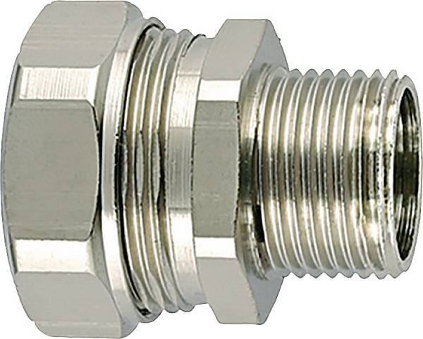 HellermannTyton 166-41304 PSRSC25-FMCSS-M25-SS316/PA6-ML hadicová spojka kov M25 rovná 1 ks
