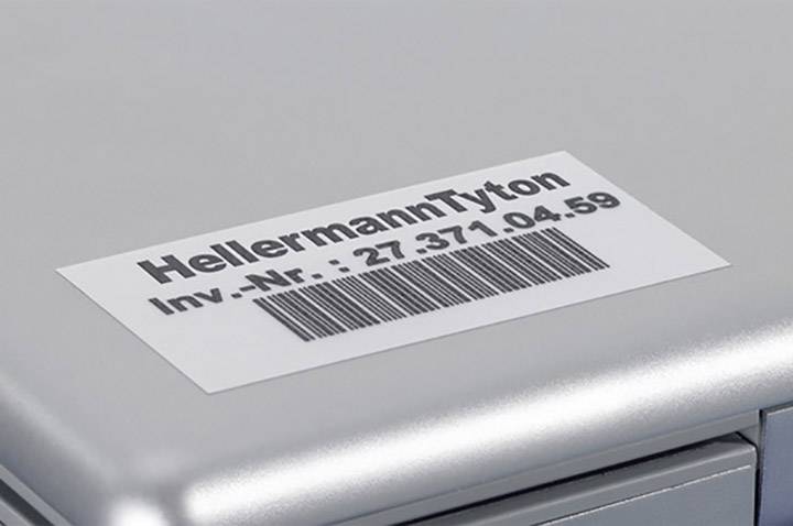 HellermannTyton 594-61103 TAG171LA4-1103-SR-1103-ML etikety pro laserový potisk