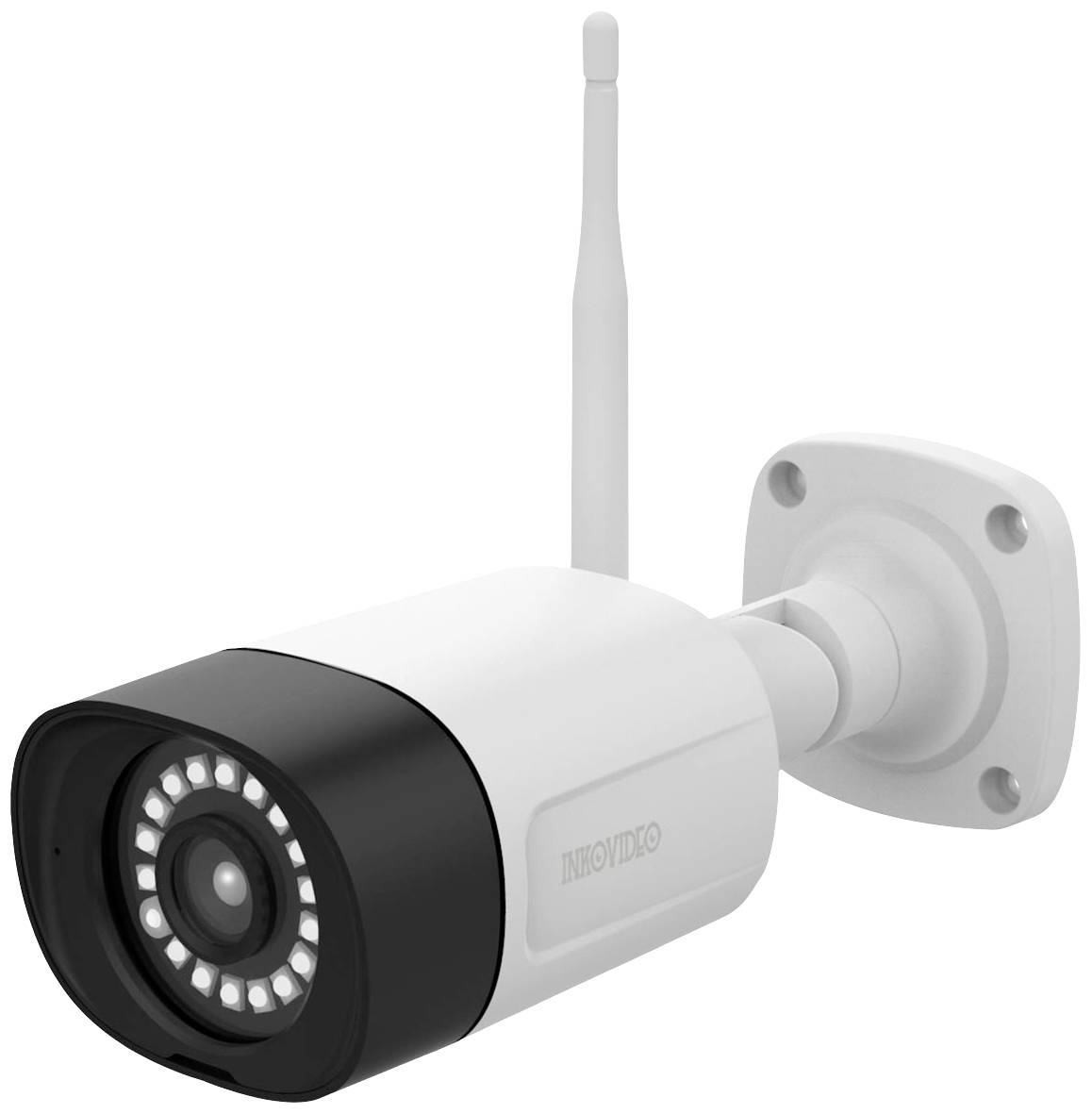 Inkovideo INKO-22M Wi-Fi IP-sada bezpečnostní kamery 4kanálový se 2 kamerami 1920 x 1080 Pixel-1