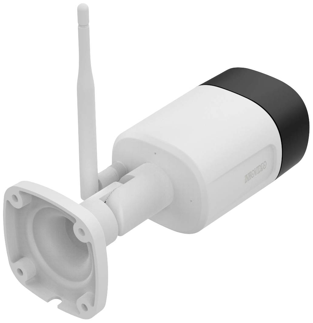 Inkovideo INKO-22M Wi-Fi IP-sada bezpečnostní kamery 4kanálový se 2 kamerami 1920 x 1080 Pixel-4