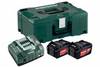 Metabo 685065000 Basic-Set 2 x 5.2 Ah náhradní akumulátor pro elektrické nářadí 18 V 5.2 Ah Li-Ion