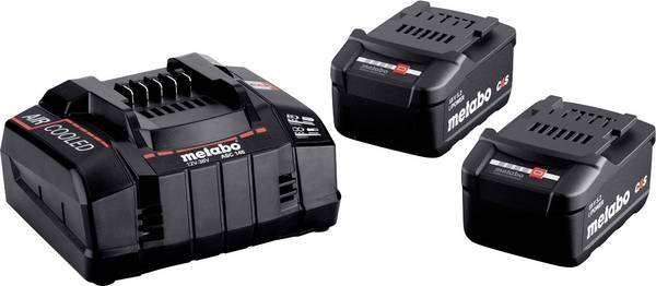 Metabo 685051000 Basic-Set 2 x 5.2 Ah akumulátor do nářadí a nabíječka  18 V 5.2 Ah Li-Ion