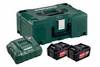 Metabo 685064000 Basic-Set 2 x 4.0 Ah náhradní akumulátor pro elektrické nářadí 18 V 4 Ah Li-Ion