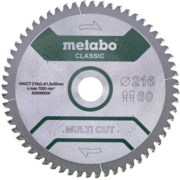 Metabo  628066000 pilový kotouč   216 mm  1 ks