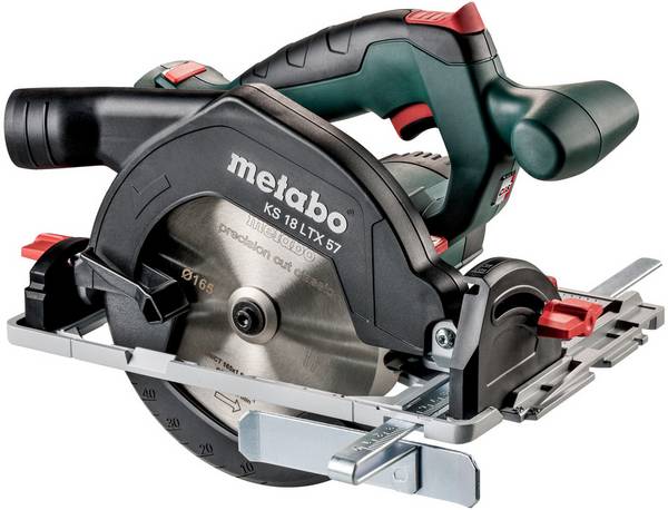 Metabo KS 18 LTX 57 aku ruční kotoučová pila, max. řez 57 mm, bez akumulátoru, vč. paralelního dorazu, 601857890