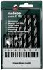 Metabo 627193000 sada spirálového vrtáku na kámen 8dílná 3 mm, 4 mm, 5 mm, 6 mm, 7 mm, 8 mm, 9 mm, 10 mm válcová stopka 1 ks