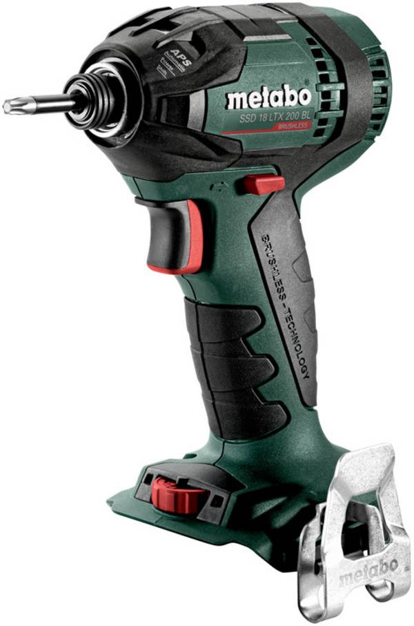 Metabo SSD 18 LTX 200 BL, 602396890 aku rázový utahovák, 18 V, Li-Ion, bez akumulátoru