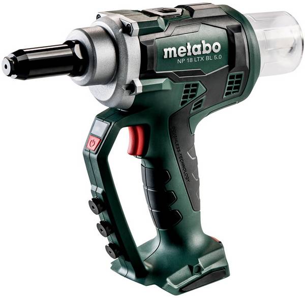 Metabo NP 18 LTX BL 5.0 aku nýtovací pistole  bez akumulátoru, 619002890