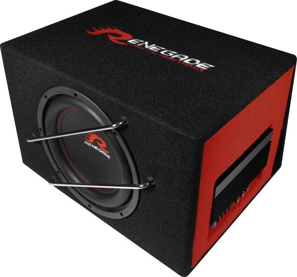 Renegade RXV1000A aktivní subwoofer do auta 400 W