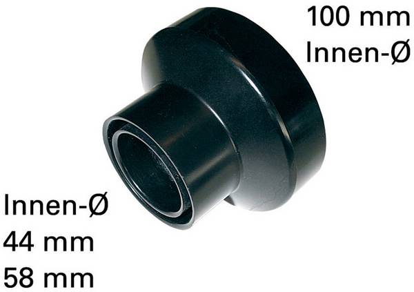 Metabo 0910031260 Stutzen Odsávací adaptér   Vhodné pro sací přípojky: 100 mm, 44 mm, 58 mm