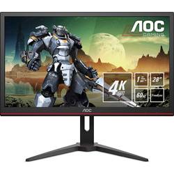 Herní monitor AOC G2868PQU, 71.1 cm (28 palec),3840 x 2160 px 1 ms, TN LED DisplayPort, HDMI™, USB, VGA