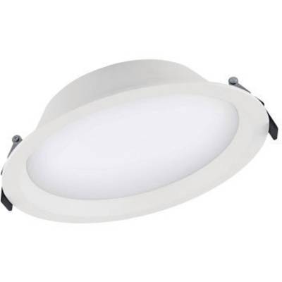Kulatý, bílý LED podhledový bodový reflektor s úzkým rámečkem. Ideální do moderních interiérů.
