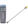 VOLTCRAFT K102 + TP205 teploměr Kalibrováno dle (ISO) typ senzoru K