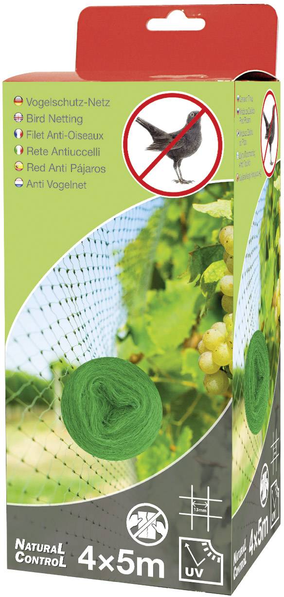 Swissinno Natural-Control netting 4x5m, 1 257 001, síť na ochranu před ptáky 1 ks, funkce: odstrašení