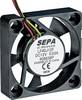 SEPA LF40J12SE22 axiální ventilátor, 12 V/DC, 8.3 m³/h, (d x š x v) 40 x 40 x 10 mm, 111111404