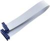 BKL Electronic 10120671 plochý kabel Rastr (rozteč): 2.54 mm 16 x 0.08 mm² šedá 1 ks