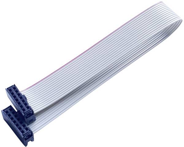 BKL Electronic 10120670 plochý kabel Rastr (rozteč): 2.54 mm 14 x 0.08 mm² šedá 1 ks
