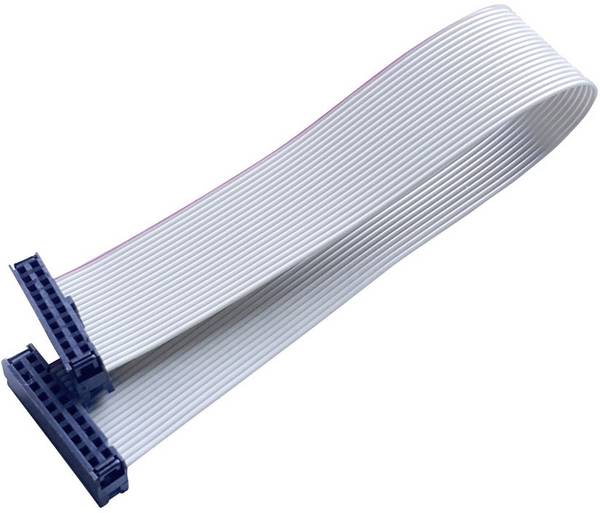 BKL Electronic 10120672 plochý kabel Rastr (rozteč): 2.54 mm 20 x 0.08 mm² šedá 1 ks