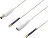 BKL Electronic 075213 nízkonapěťový připojovací kabel nízkonapěťová zásuvka, nízkonapěťová zástrčka - kabel s otevřenými konci 5.50 mm 2.10 mm 2.10 mm 2.50 m 1 sada