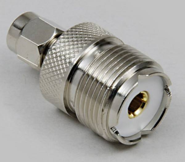 BKL Electronic 0409041 HF adaptér SMA zástrčka - UHF zásuvka 1 ks