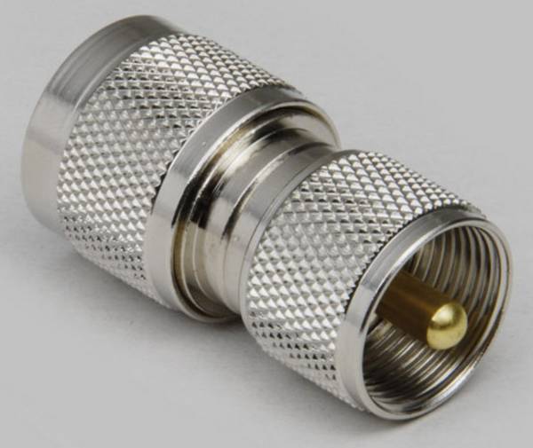 BKL Electronic 0404041 HF adaptér N zástrčka - UHF zástrčka 1 ks