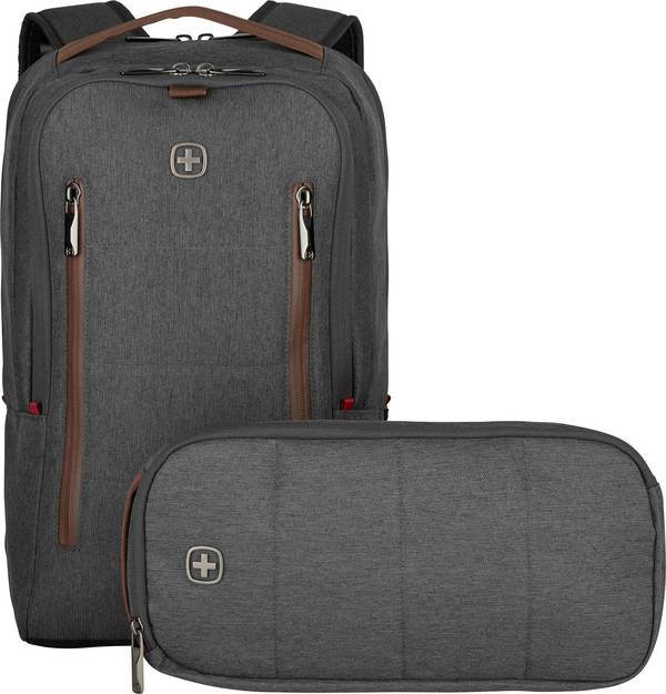 Wenger batoh na notebooky City Upgrade, max. 39,6 cm (15,6") , šedá