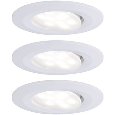 Paulmann Calla LED vestavné koupelnové svítidlo sada 3 ks    18 W IP65 bílá (matná)