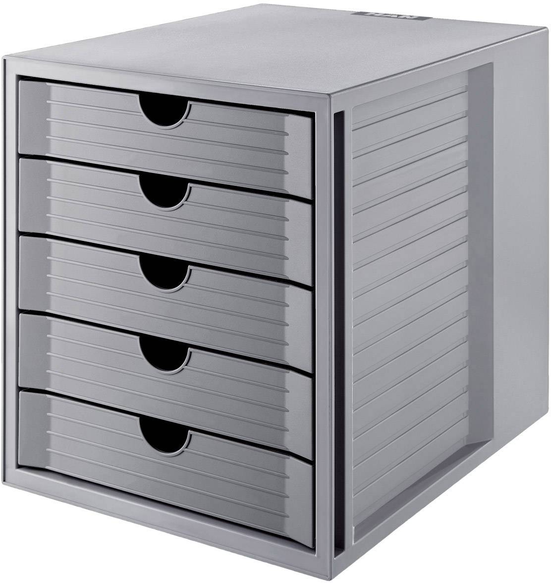 HAN SYSTEMBOX KARMA 14508-18 box se zásuvkami šedá DIN A4, DIN C4 Počet zásuvek: 5