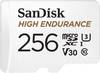 SanDisk High Endurance Monitoring paměťová karta microSDXC 256 GB Class 10, UHS-I, UHS-Class 3, v30 Video Speed Class vč. SD adaptéru
