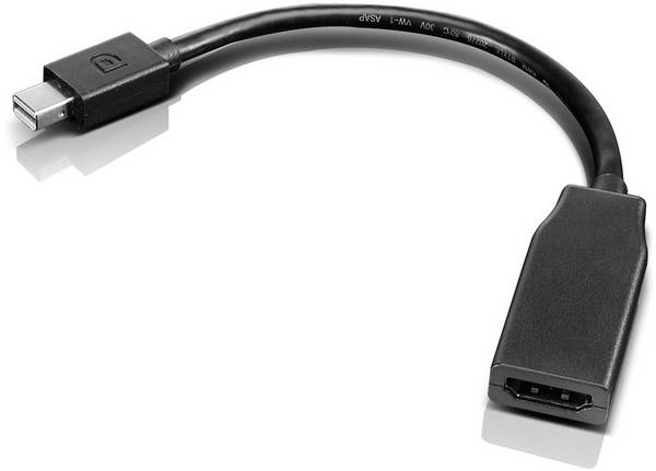 Lenovo 0B47089 Mini-DisplayPort  / HDMI adaptér [1x mini DisplayPort zástrčka - 1x HDMI zásuvka] černá  0 mm
