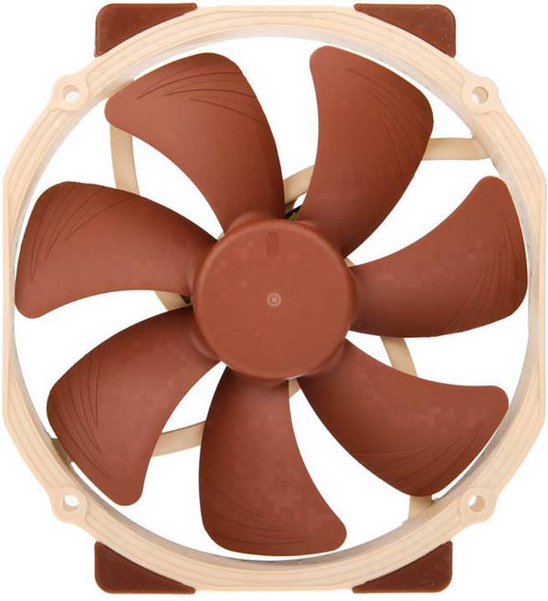 Noctua NF-A15 PWM PC větrák s krytem béžová, hnědá (š x v x h) 140 x 150 x 25 mm