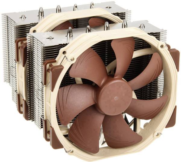 Noctua NH-D15 chladič procesoru s větrákem  Intel® 2066, Intel® 2011, Intel® 2011v3, Intel® 1156, Intel® 1155, Intel® 1151, Intel® 1150, AMD AM2, AMD AM2+, AMD AM3, AMD AM3+, AMD AM4, AMD FM1, AMD FM2, AMD FM2+