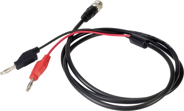 TRU COMPONENTS 16-0300 BNC měřicí kabel  139.00 cm černá, červená