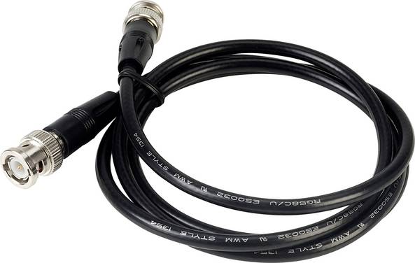 TRU COMPONENTS 16-0330 BNC měřicí kabel  1.00 m černá