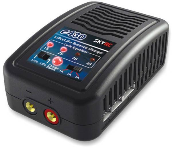 SKYRC e430 modelářská nabíječka, 3 A, Li-Pol, LiFePO , nastavitelný nabíjecí proud
