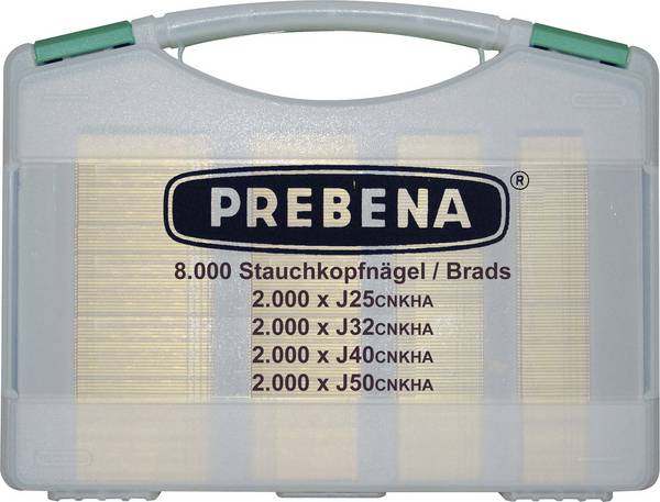 Prebena J-Box hřebíky s pěchovanou hlavou Typ J   8000 ks