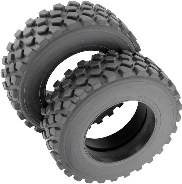 Veroma 1:16 kamion pneumatiky   22 mm terén   2 ks