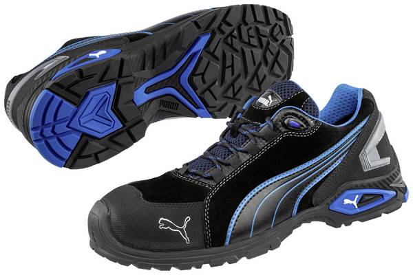 PUMA Rio Black Low 642750-45  bezpečnostní obuv S3, velikost (EU) 45, černá, modrá, 1 ks