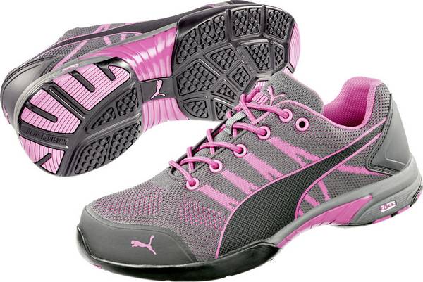 PUMA Celerity Knit Pink 642910-35 bezpečnostní obuv S1 Velikost bot (EU): 35 šedá, růžová 1 ks