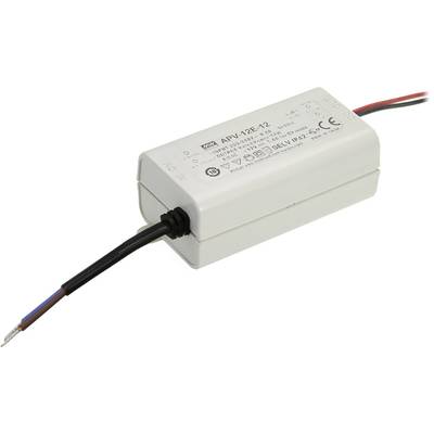 MEAN WELL APV-12E-15 LED driver konstantní napětí 12 W 0 A - 800 mA 15 V/DC ochrana proti přepětí , přepětí 1 ks-0