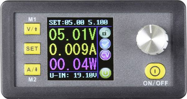 Joy-it JT-DPH5005 laboratorní zdroj Step Up/ Step Down, 0 - 50 V, 0 - 5 A, 250 W, šroubová svorka, lze dálkově ovládat, lze programovat, kompaktní forma, výstup 1 x, JT-DPH5005
