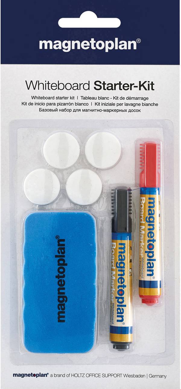 magnetoplan sada příslušenství pro bílou popisovací tabuli Whiteboard Starter Kit 37102   37102