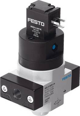 FESTO spínací ventil 165068 HEE-1/8-D-MINI-24 24 V/DC   1 ks