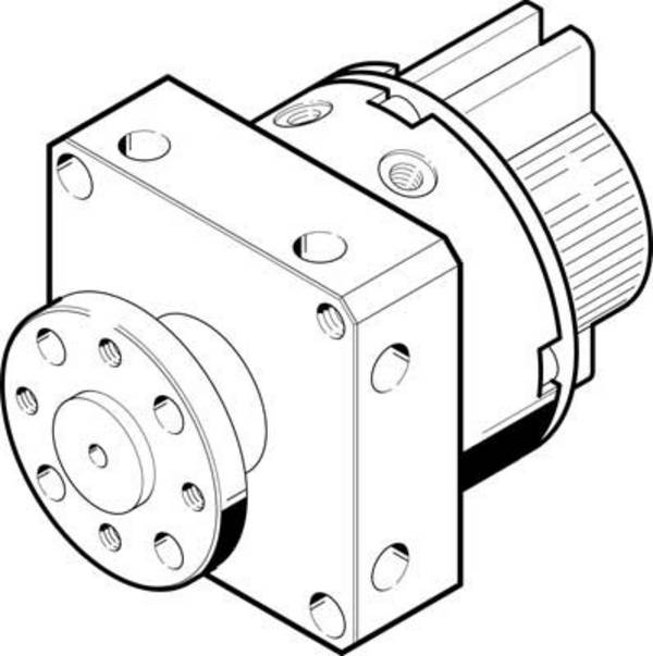 FESTO kyvný pohon  185943 DSM-10-90-P-A-FW Materiál pouzdra: hliník  1 ks