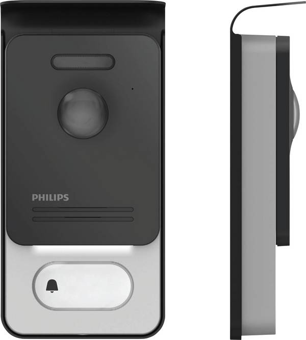 Philips  dvoulinkový domovní video telefon venkovní jednotka, bílá, 531006