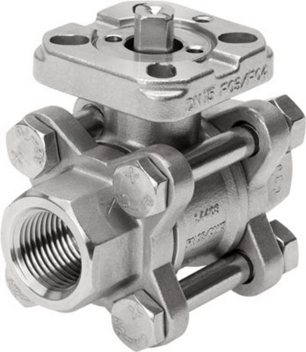 FESTO VZBA-3/4"-GG-63-T-22-F0304-V4V4T 1686639 standardní kulový kohout    1 ks